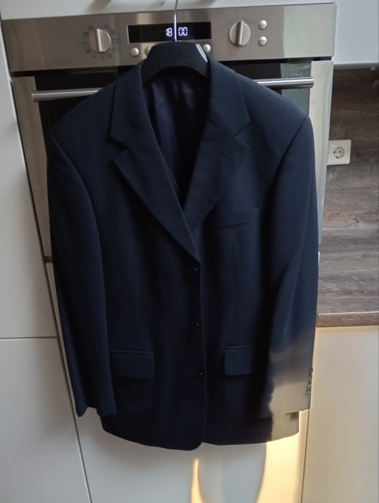 Van Gils Comformance Heren Colbert en Gilet - Maat 46, Blauw, Zo goed als nieuw, Maat 46 (S) of kleiner, Van Gils