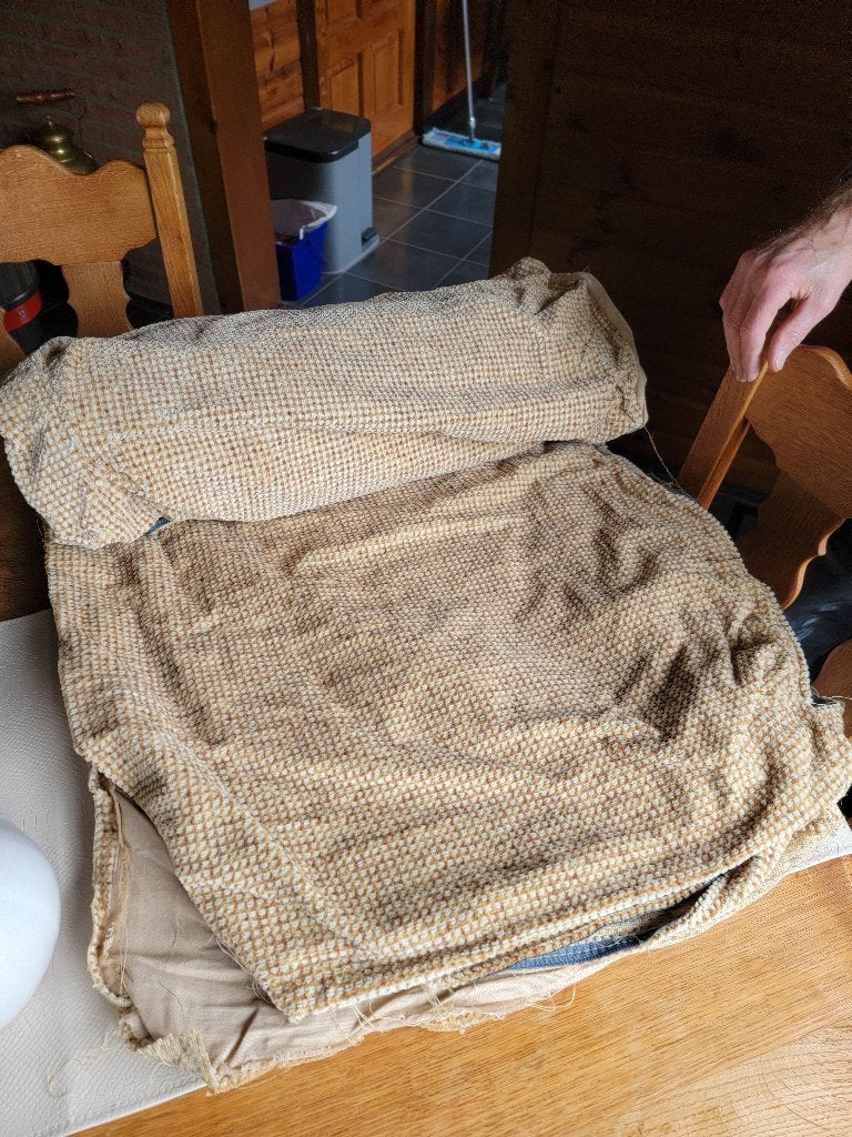 Caravan interieur bekleding (Burstner), Caravans en Kamperen, Caravan accessoires, Ophalen, Zo goed als nieuw