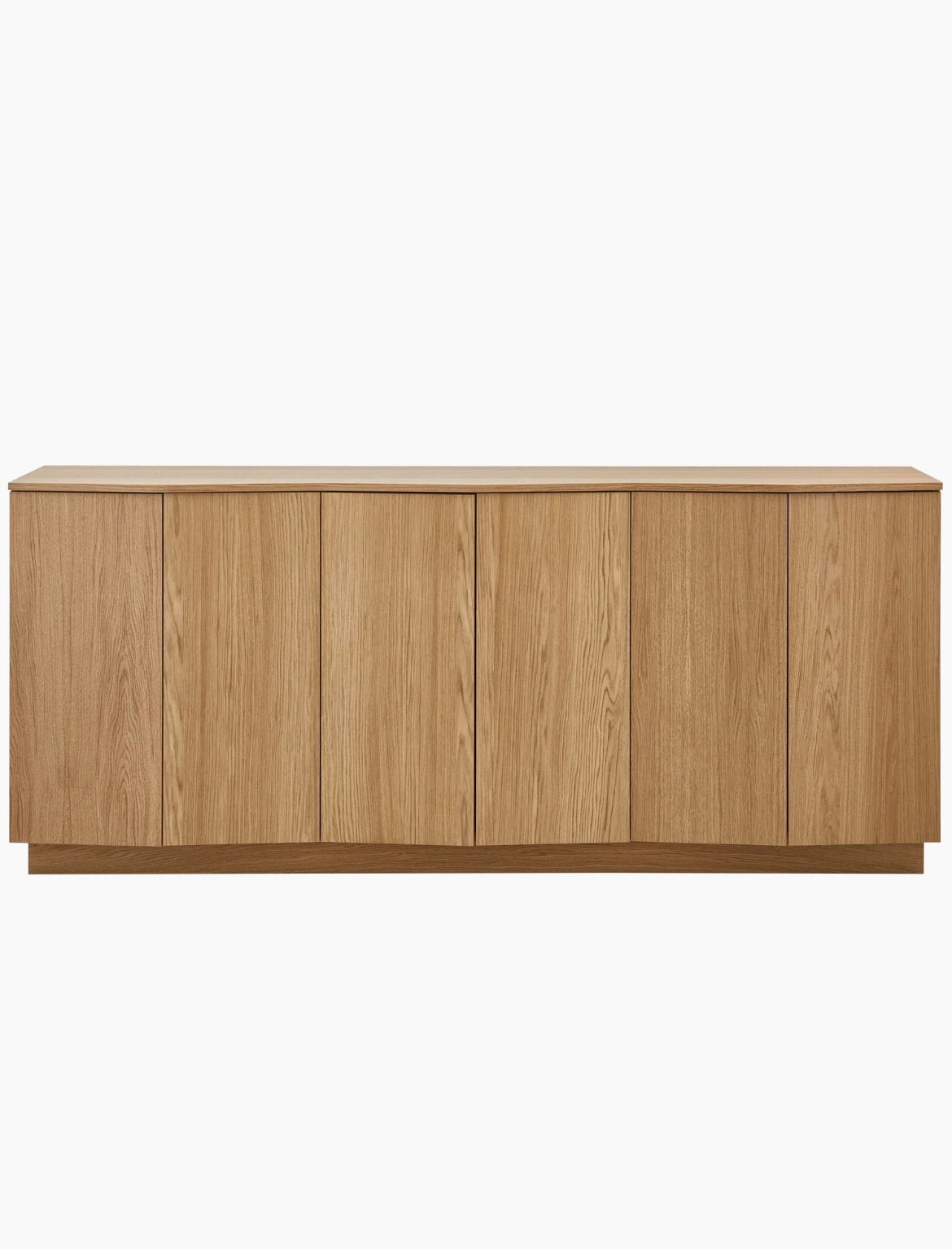 Woood zuma dressoir 2 meter zgan, Ophalen, Zo goed als nieuw, 25 tot 50 cm, 200 cm of meer