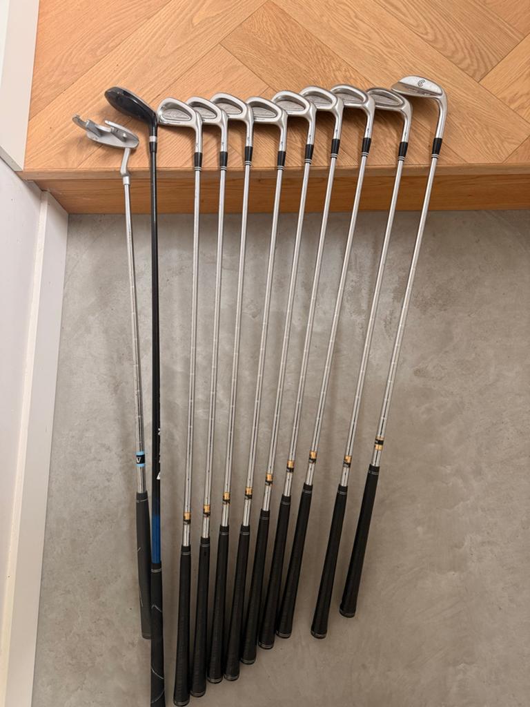 Cleveland TA3 Golfset Righthanded incl Hybride & Putter, Ophalen of Verzenden, Gebruikt, Set, Cleveland
