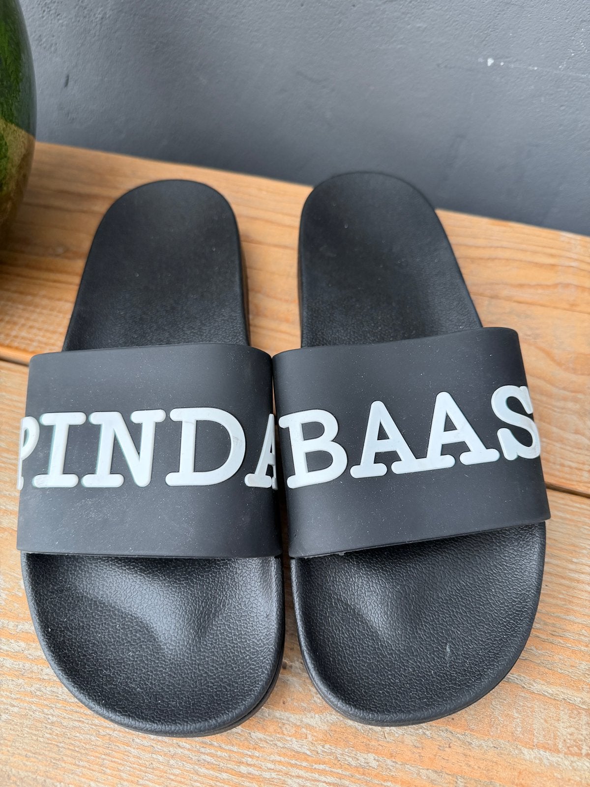 Pinda Baas badslippers, Ophalen of Verzenden, Overige maten, Zwart