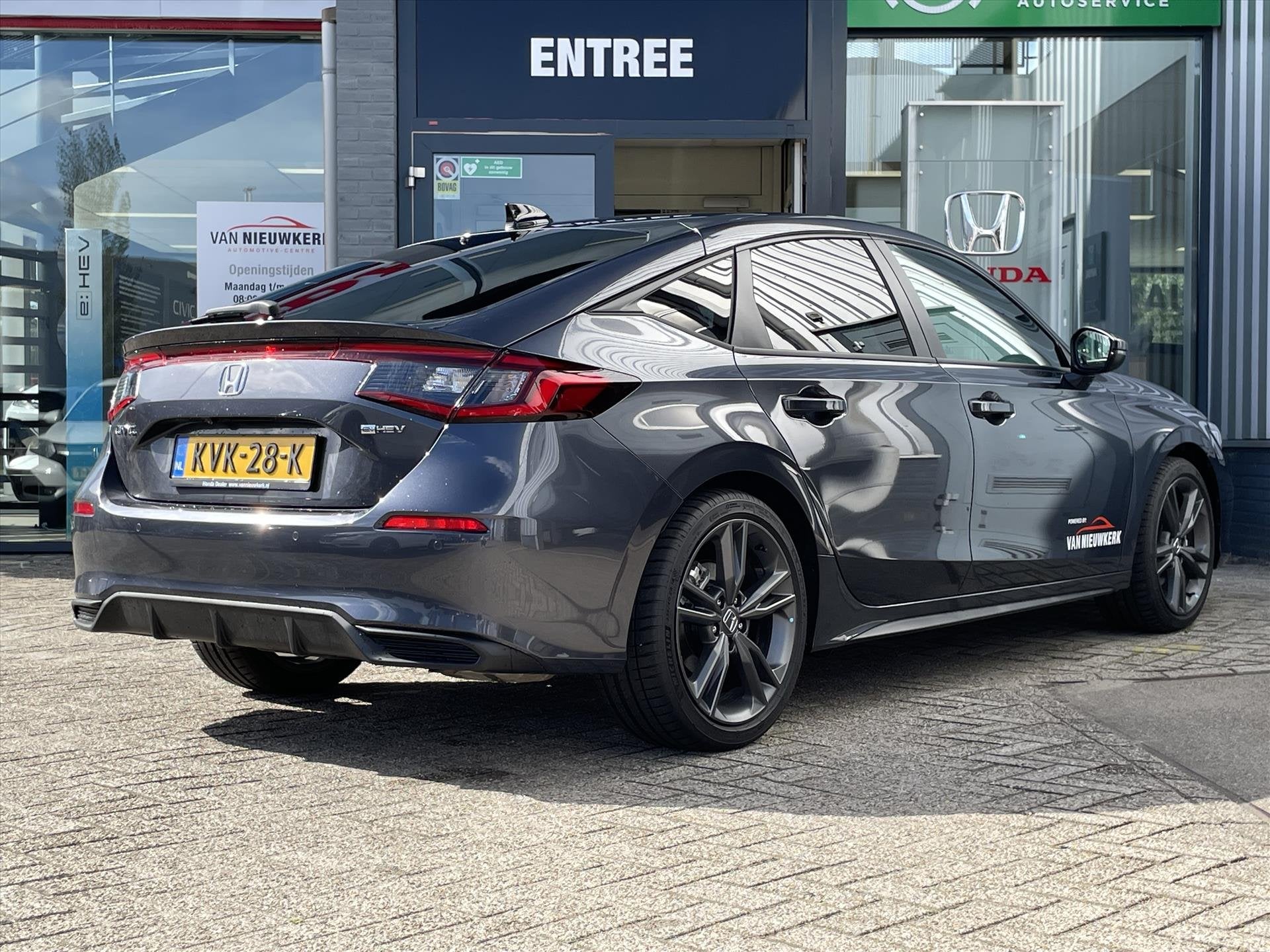HONDA Civic 2.0 HYBRID 184PK Automaat Sport | Bose | S+ | 27, Auto's, Automaat, Stof, Gebruikt, 4 cilinders