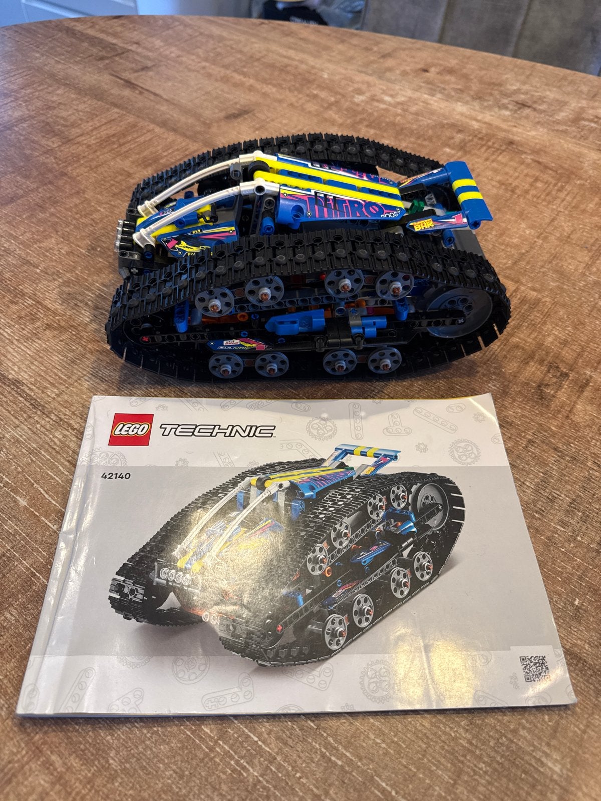 LEGO Technic 42140 App-gestuurde transformatievoertuig, Ophalen of Verzenden, Zo goed als nieuw, Overige merken