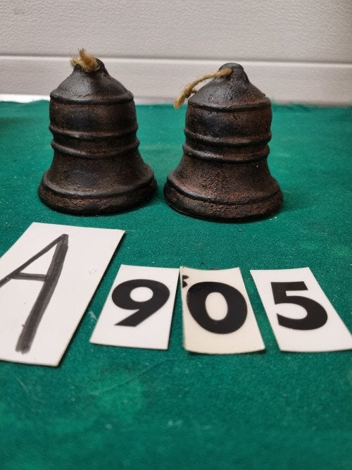bellen aardewerk bruin 2x [a905], Diversen, Kerst, Ophalen of Verzenden, 'T Olde Gre-j, Info@toldegrej.nl, Endepoelstraat 20f Didam