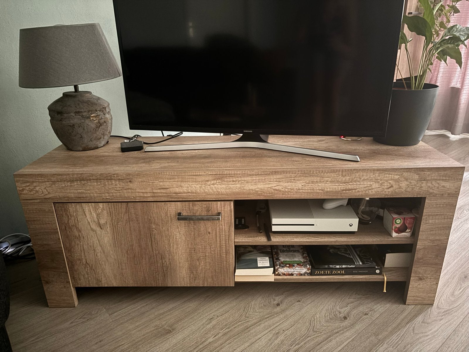 Moderne TV-meubel en opbergkast set - Lidia, Ophalen, Gebruikt, 100 tot 150 cm, 150 tot 200 cm