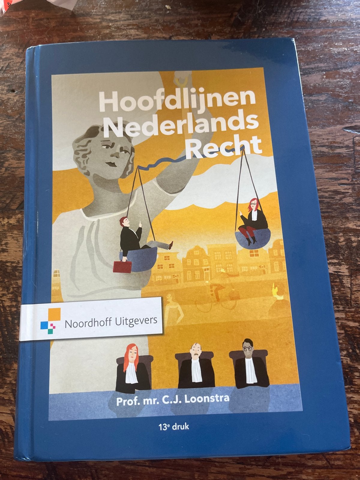 Hoofdlijnen Nederlands Recht - 13e druk, Ophalen of Verzenden, Gamma, Gelezen, HBO