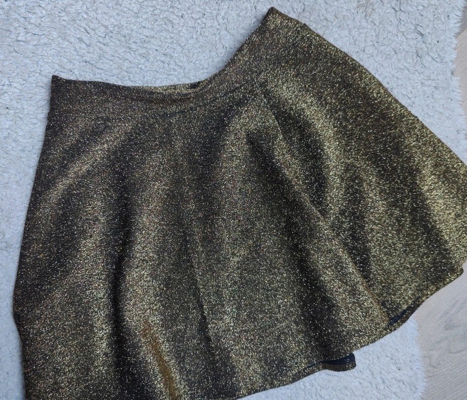 Coolcat gouden glitter rokje maat 134/140, Ophalen of Verzenden, Zo goed als nieuw, Meisje
