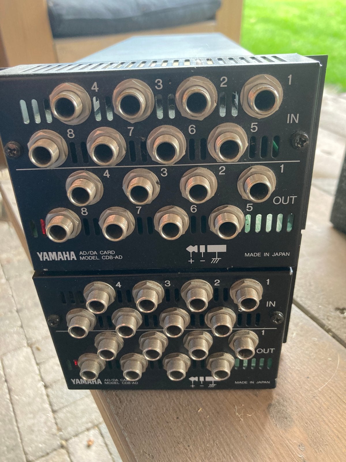 YAMAHA O2R uitbreidingsKAARTEN 2 stuks, Muziek en Instrumenten, Mengpanelen, Ophalen of Verzenden, Gebruikt, 10 tot 20 kanalen