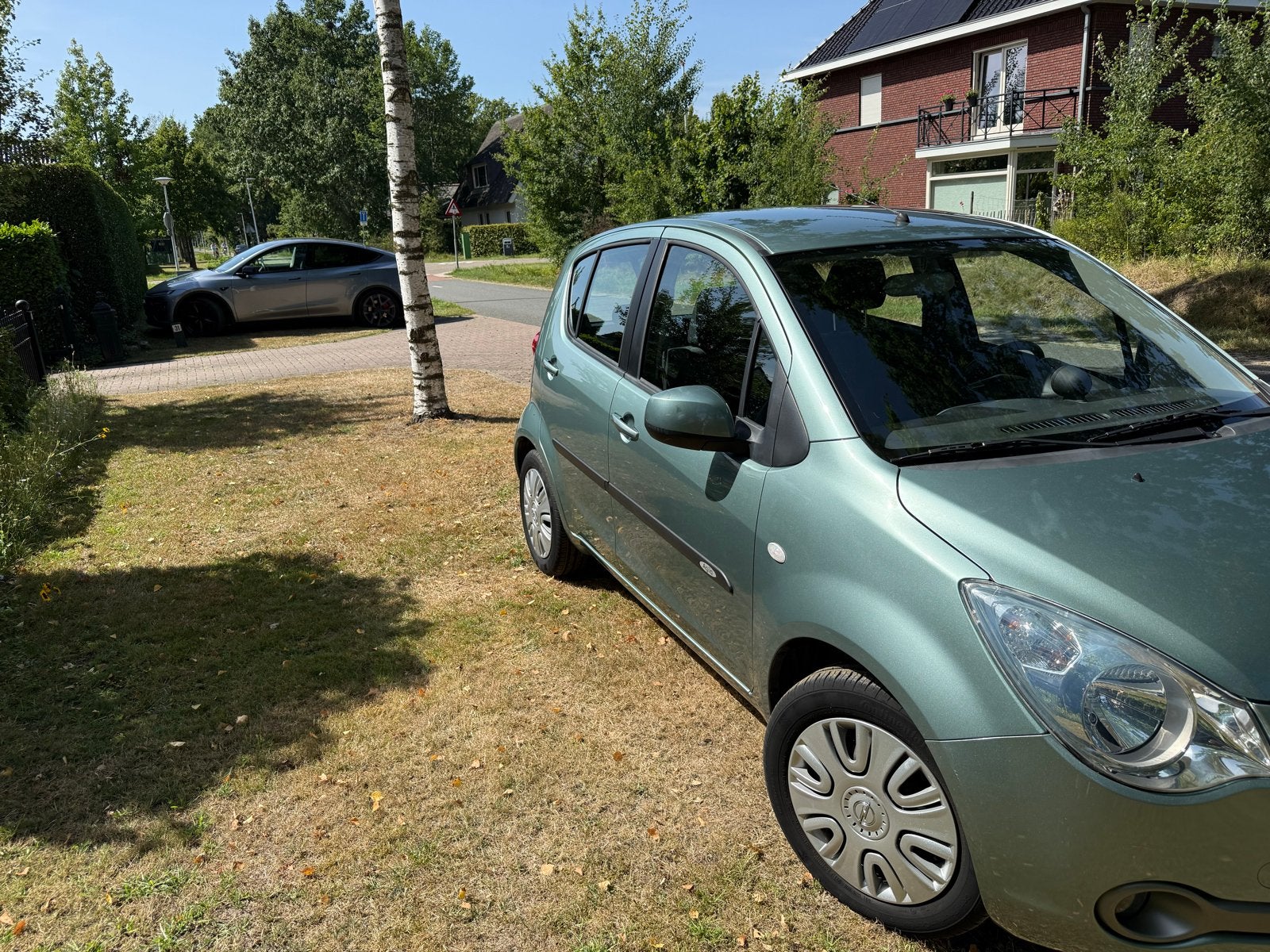 Opel Agila 1.0 12V 2011 Groen, Auto's, 31 €/maand, Origineel Nederlands, Handgeschakeld, Particulier