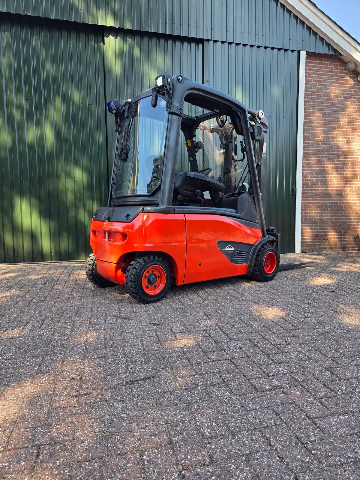 Linde E20 Elektrische Heftruck BJ2019 Triplex 3114 uur!, Linde, Linde, Heftruck, Ophalen of Verzenden