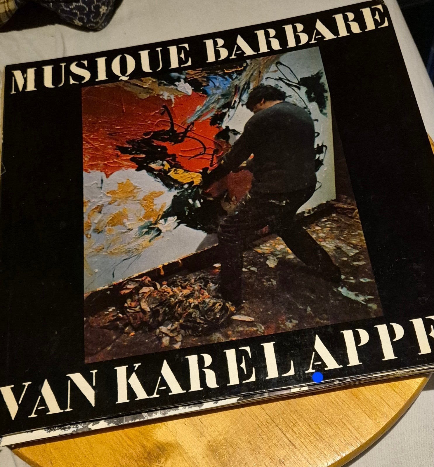 Karel Appel - Musique Barbare LP, Ophalen, LP, Gebruikt, Overige genres