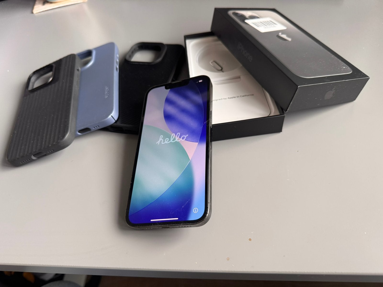 TE KOOP: Nette  13 Pro | 128Gb | Accuconditie: 76%, Ophalen of Verzenden, Grijs