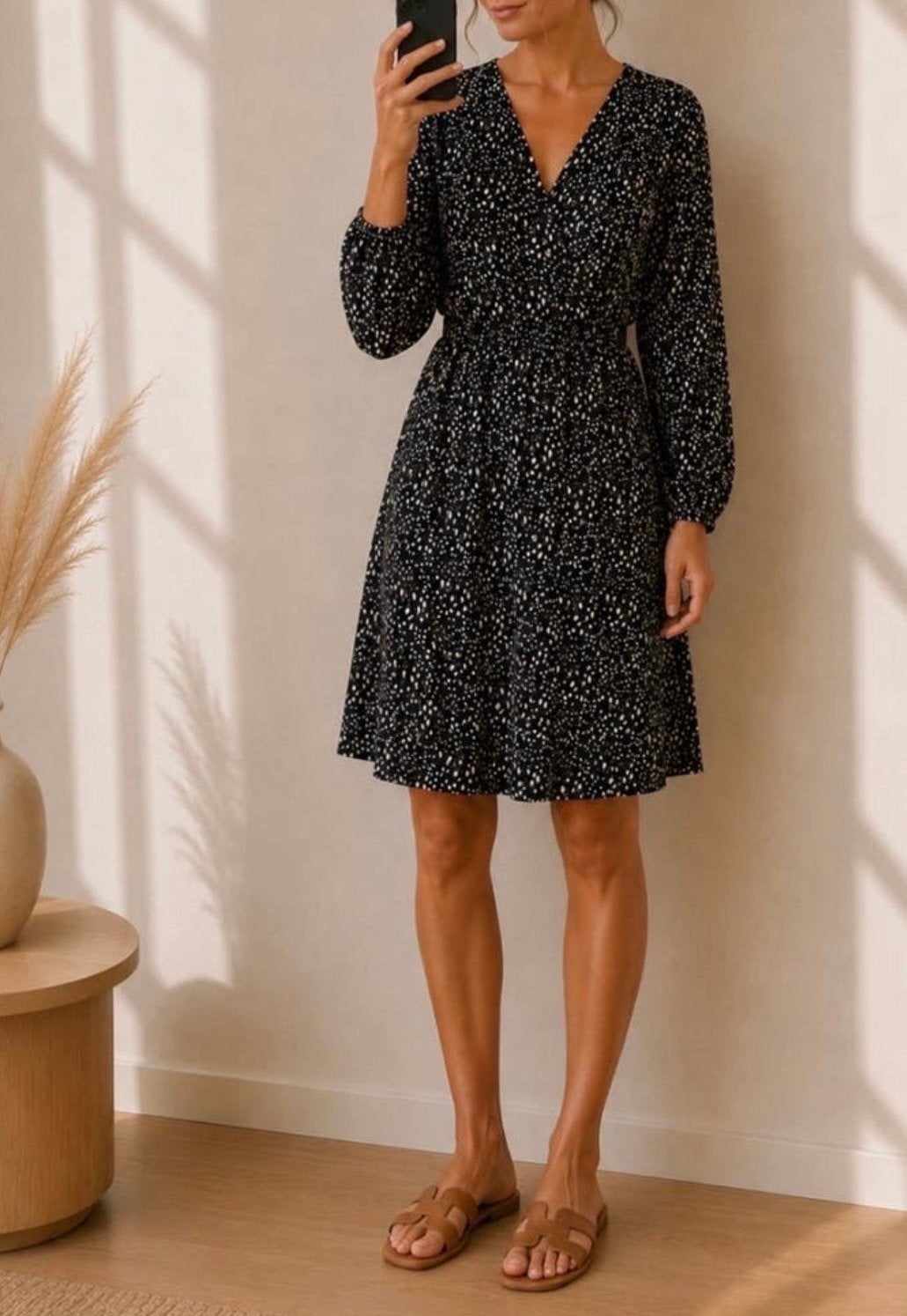 Expresso jurk met dierenprint, Kleding | Dames, Maat 38/40 (M), Zwart, Nieuw, Ophalen of Verzenden