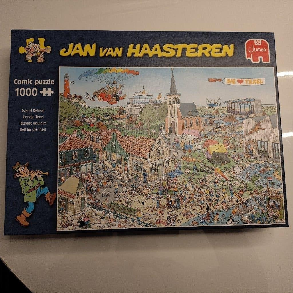 Van Haasteren; Rondje Texel, Ophalen of Verzenden, 500 t/m 1500 stukjes, Zo goed als nieuw, Legpuzzel