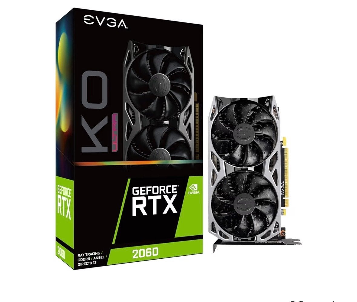EVGA GeForce RTX 2060 KO ULTRA GAMING 6GB GDDR6, Computers en Software, Videokaarten, PCI-Express 3, Gebruikt, HDMI, GDDR6