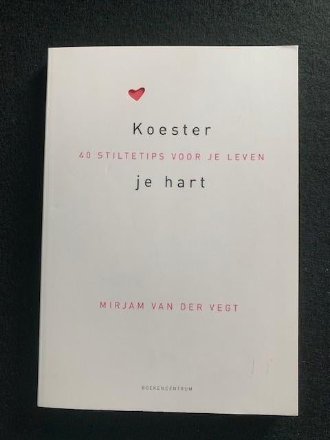 Koester je hart: 40 stiltetips voor je leven; Mirjam vd Vegt, Ophalen of Verzenden, Gelezen