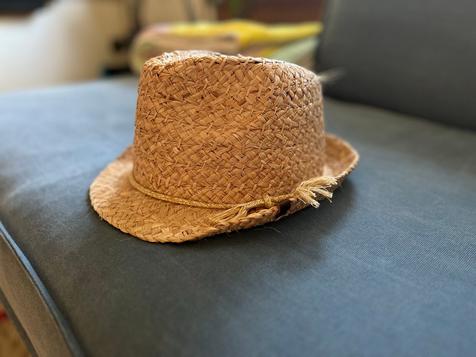 Strohoed, perfect voor zomerse festivals en feestjes, Ophalen of Verzenden, Nieuw, One size fits all, Hoed