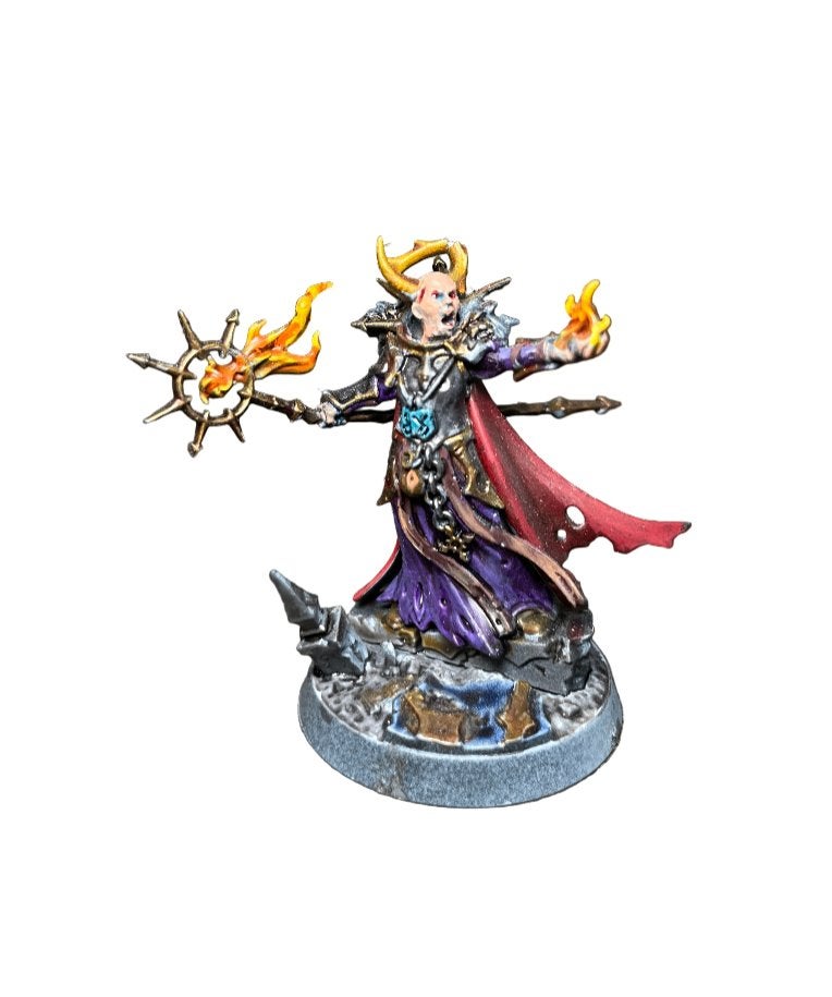 Warhammer Warcry Slaves to Darkness Zarshia Bittersoul, ., Warhammer, Ophalen of Verzenden, Zo goed als nieuw