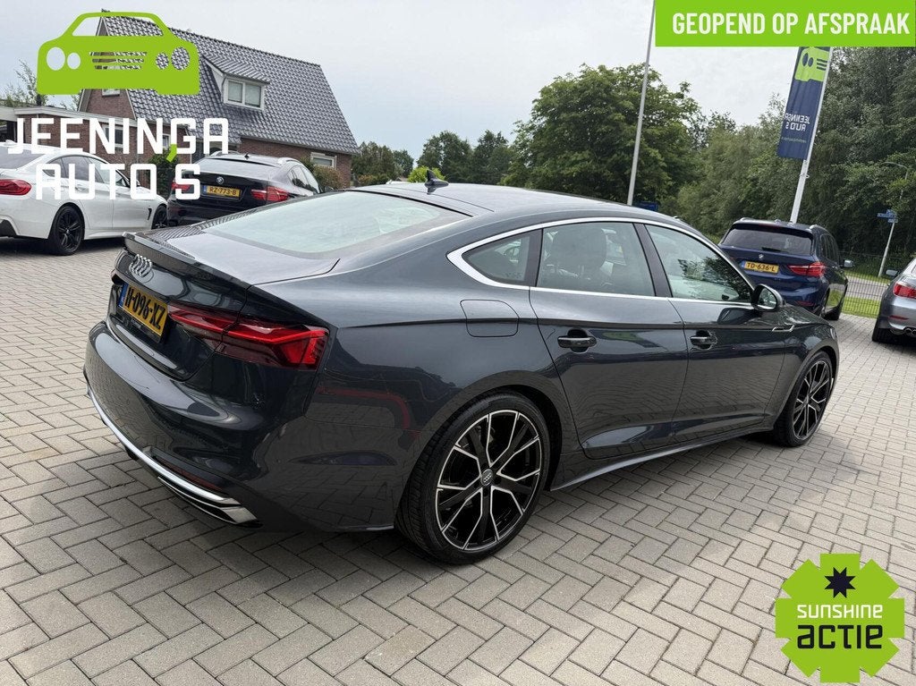 Audi A5 Sportback 40 TFSI Launch edition Sport|Navi|ElekTrek, Auto's, Audi, Stof, 1984 cc, 1465 kg, Origineel Nederlands