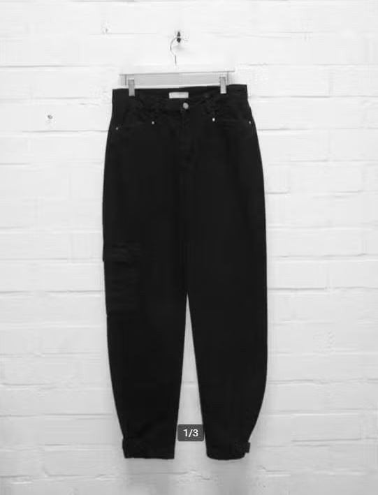 DANTE6 - Mooie denim cargobroek maat W31 & W32 - Nieuw €180, Dante 6, Verzenden, Zwart, Nieuw
