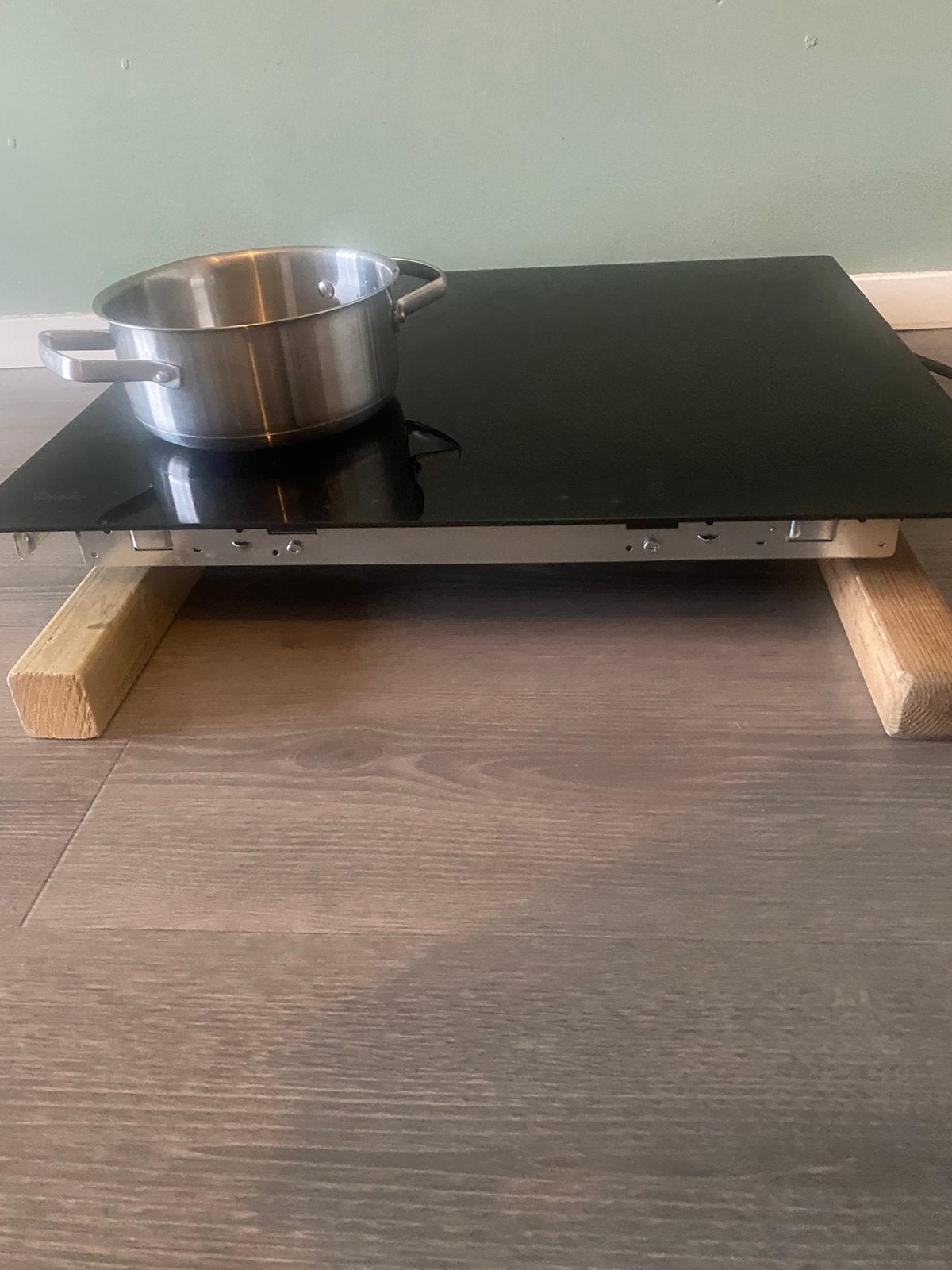 Kookplaat WHRILPOOL  unductie inbouw, Ophalen, Gebruikt