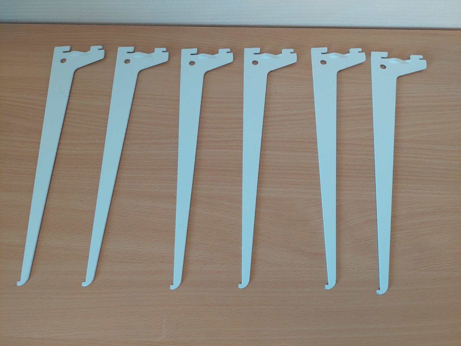 6x metalen plankdrager (30 cm), Ophalen, Overige typen