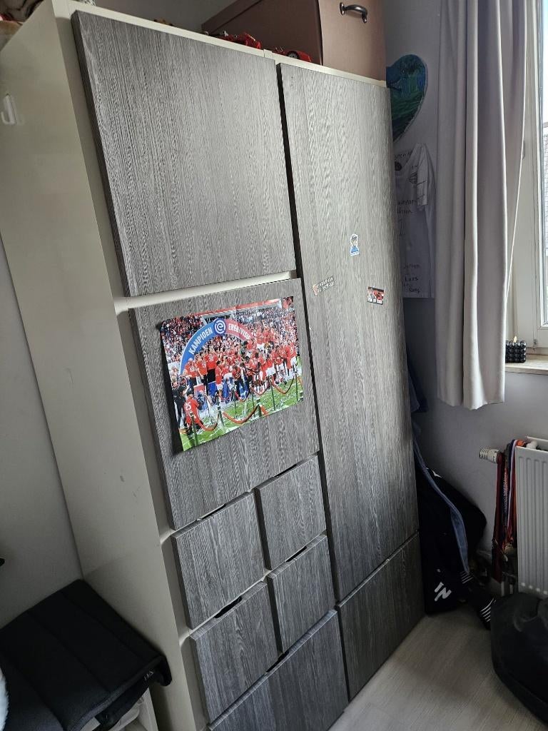 Ikea kledingkast kind, Ophalen, Gebruikt, 100 tot 150 cm, 150 tot 200 cm