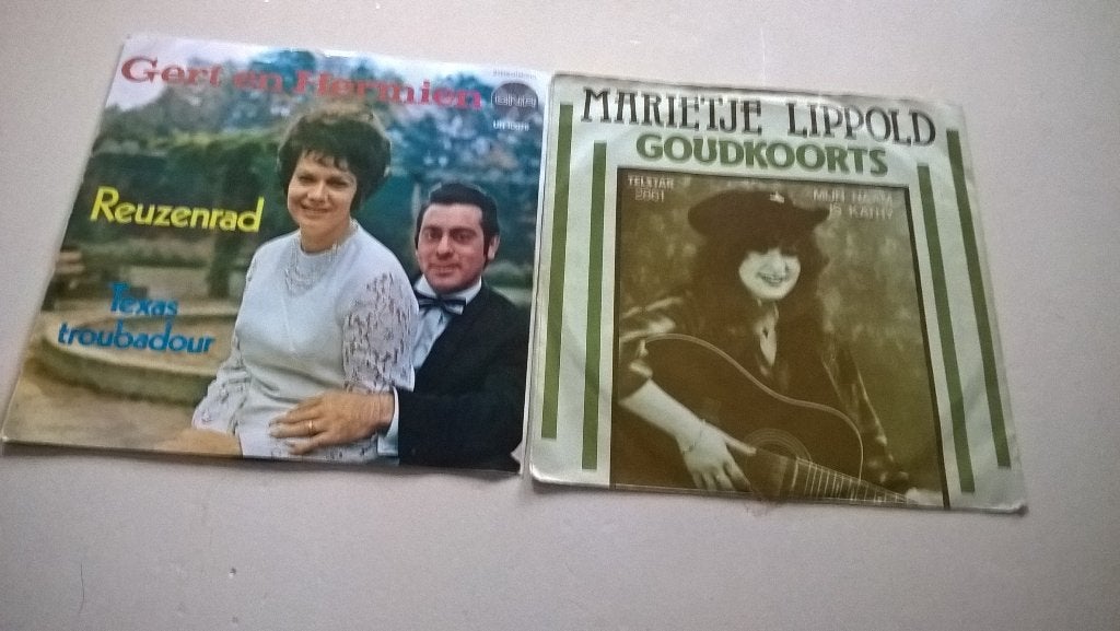 2  MOOIE  PIRATEN  TOPPERS, Cd's en Dvd's, Vinyl | Nederlandstalig, Gebruikt, 7 inch, Ophalen of Verzenden, Levenslied of Smartlap