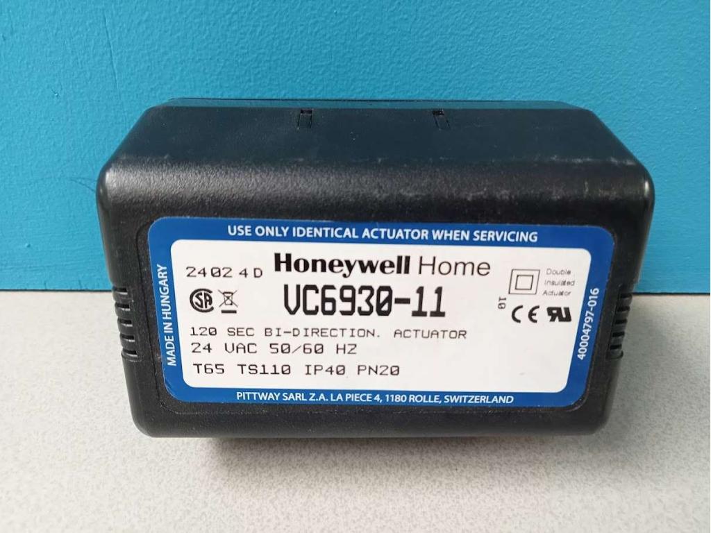 Driewegklep motor/ Actuator Honeywell type: VC6930-11, Doe-het-zelf en Verbouw, Verwarming en Radiatoren, Niet ingevuld, Gebruikt