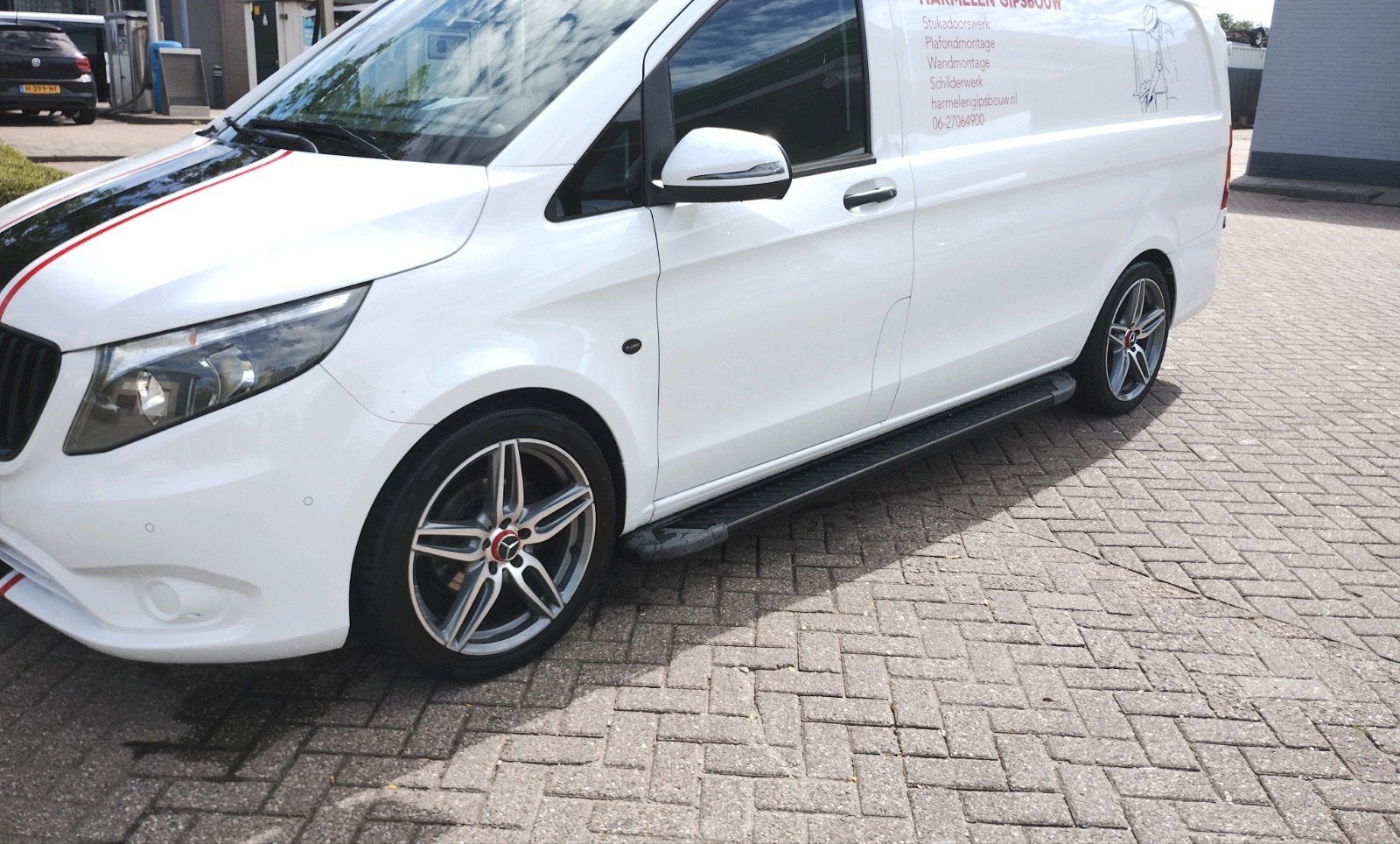 Origineel Mercedes AMG 19" set Vito V montage mogelijk, 255 mm, Banden en Velgen, Zomerbanden, Ophalen