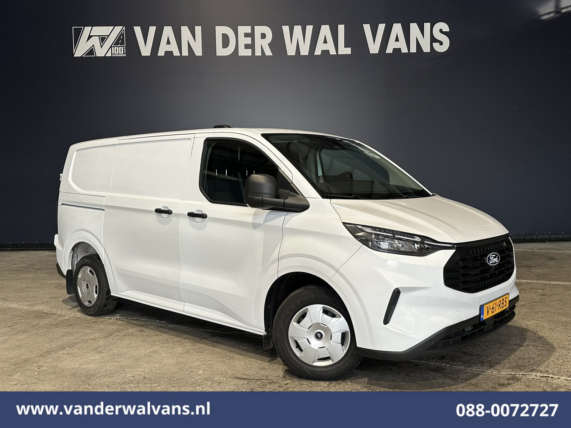 Ford Transit Custom 2.0 TDCI L1H1 Euro6 Airco | Camera | App, Voorwielaandrijving, 4 cilinders, 2000 kg, Wit