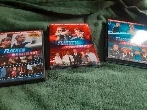 Flikken Maastricht DVD Boxsets - Seizoenen 1, 2 en 6, Gebruikt, Misdaad, Seizoen 1, Vanaf 12 jaar