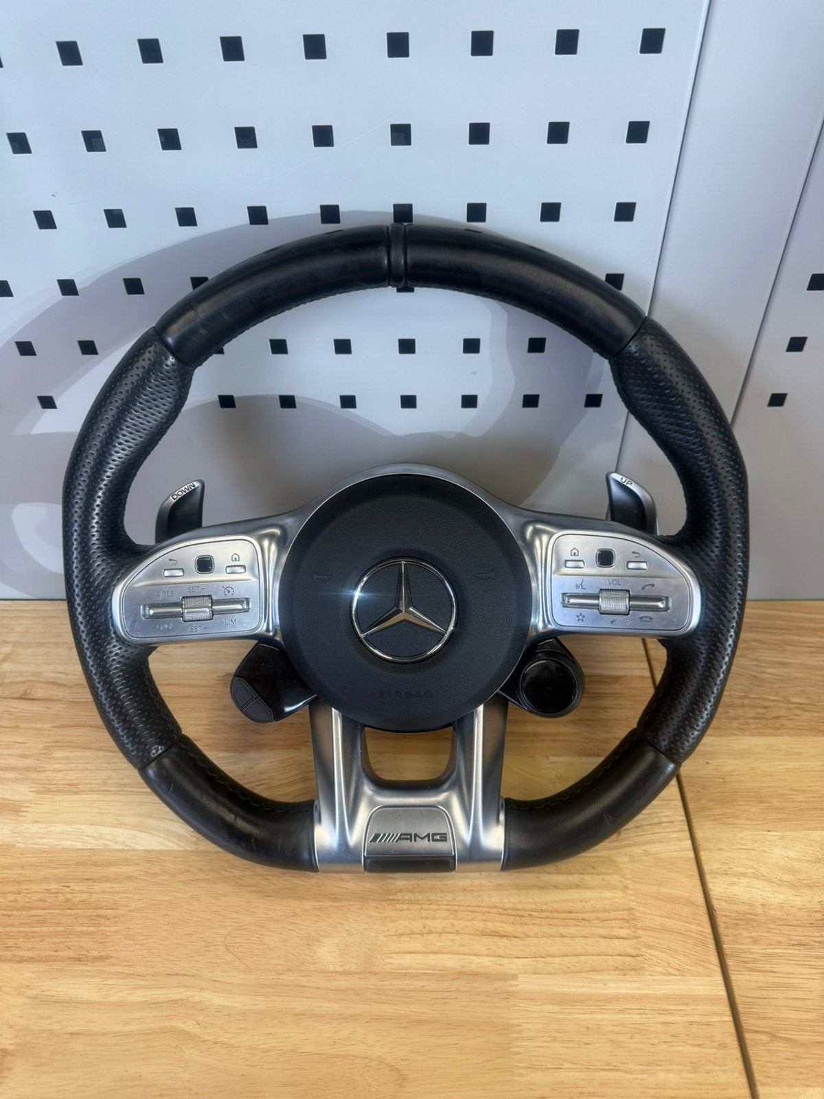 Mercedes-AMG Origineel Stuur | Multifunctioneel | Flippers, Ophalen, Gebruikt, Mercedes-Benz