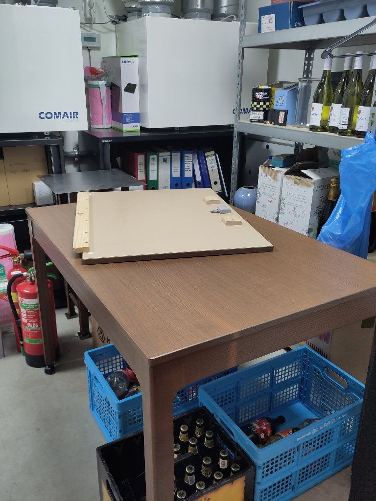 Uittrekbare eettafel, Huis en Inrichting, Ophalen, 50 tot 100 cm, Zo goed als nieuw, Vijf personen of meer