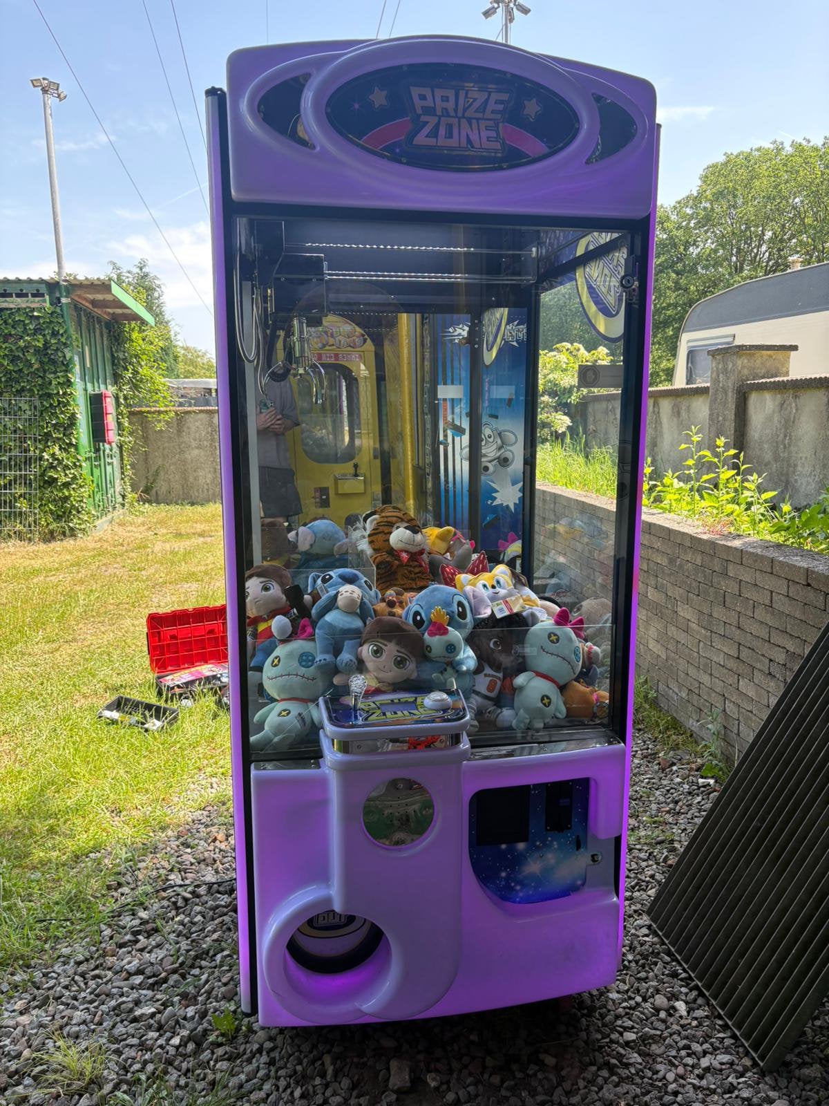 Grijpkast grijpmachine grijpkraan, Overige munten, Ophalen, Zo goed als nieuw