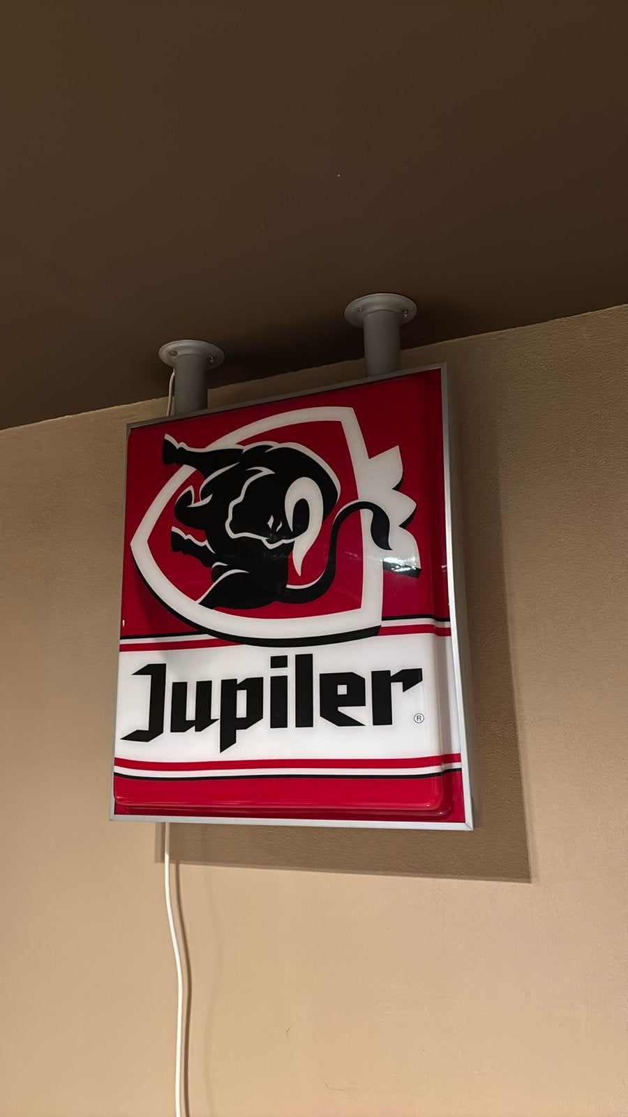Jupiler Lichtbak - Perfect voor Thuisbar of Mancave, Ophalen, Gebruikt, Lichtbak of (neon) lamp