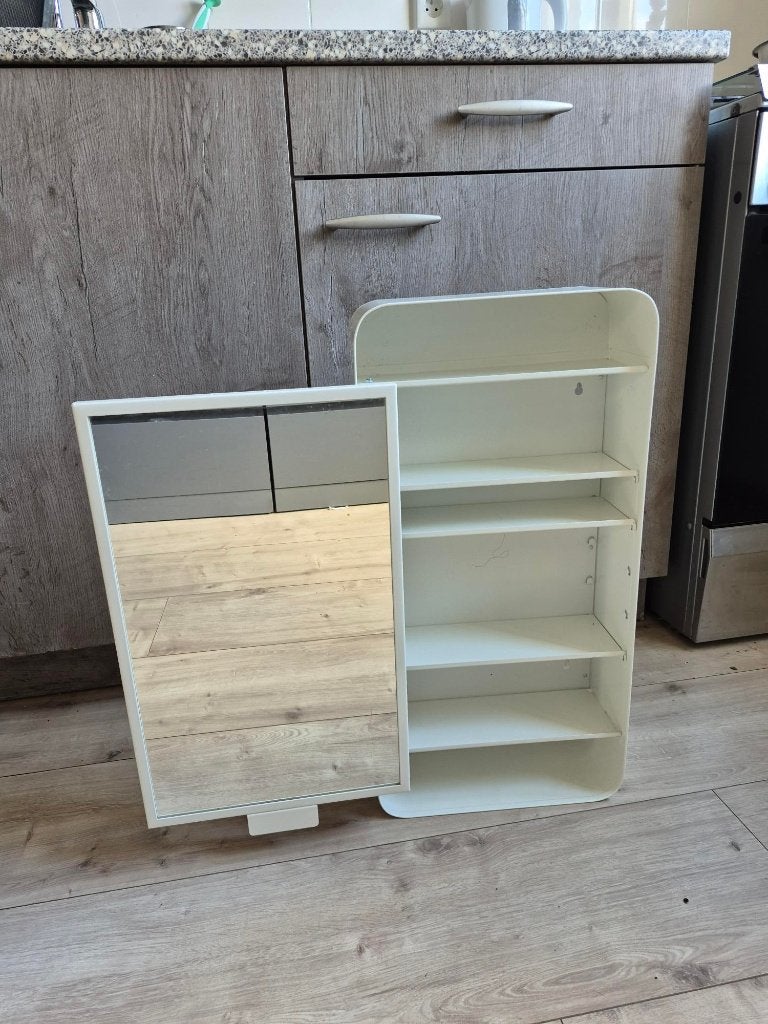 medicijn spiegel kast ikea gunnern 16778 collectors item, Ophalen, Minder dan 50 cm, Spiegelkast, Zo goed als nieuw