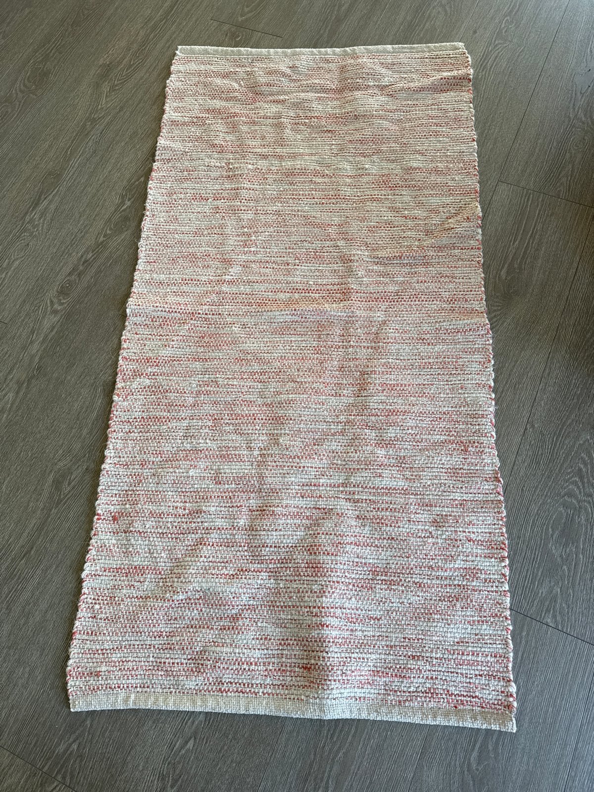 Vloerkleed Katoen Wol Polyester 140x70 cm, Huis en Inrichting, Stoffering | Tapijten en Kleden, Gebruikt, 50 tot 100 cm, 100 tot 150 cm