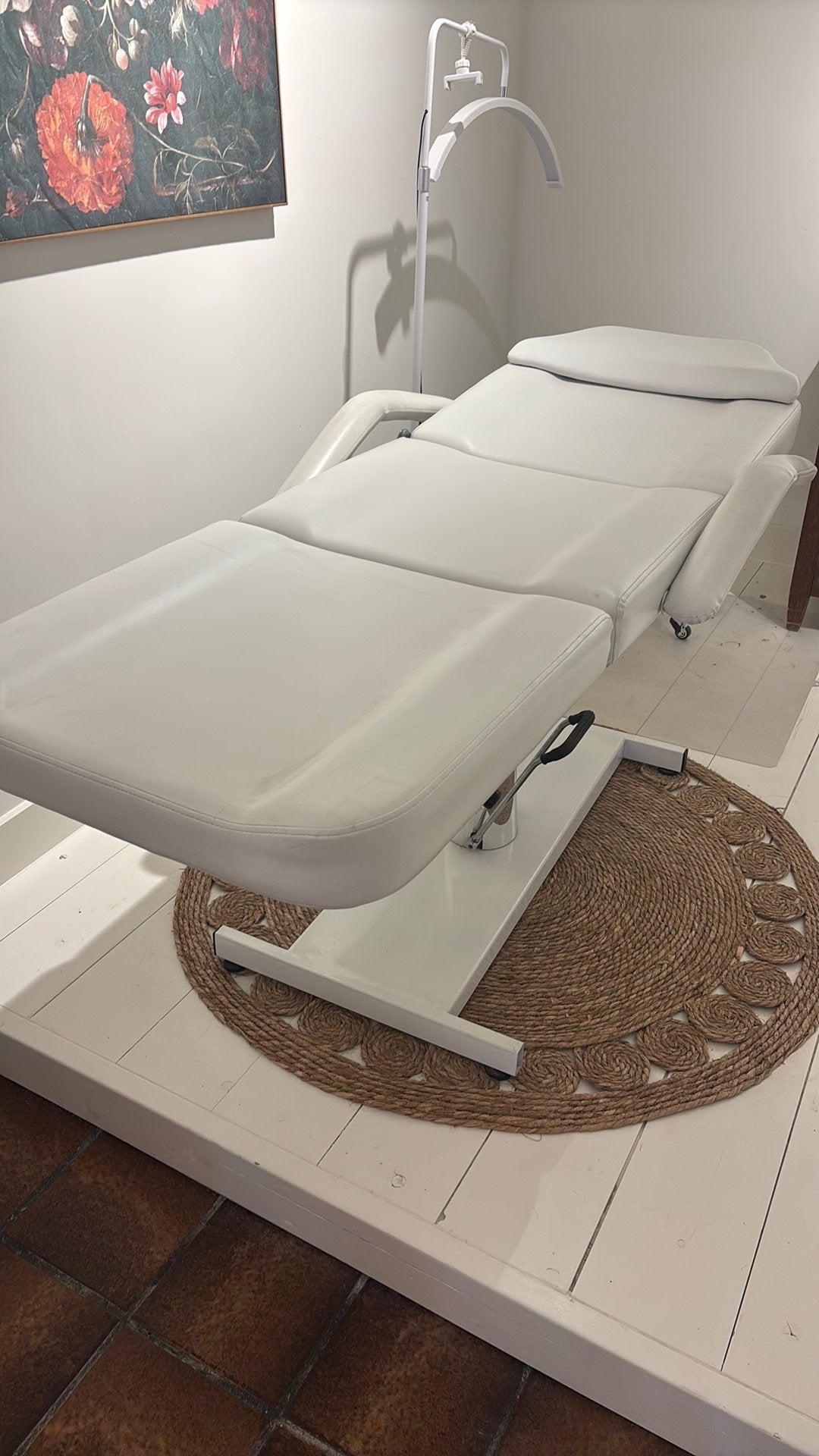 Behandelstoel, Ophalen, Zo goed als nieuw, Massagetafel