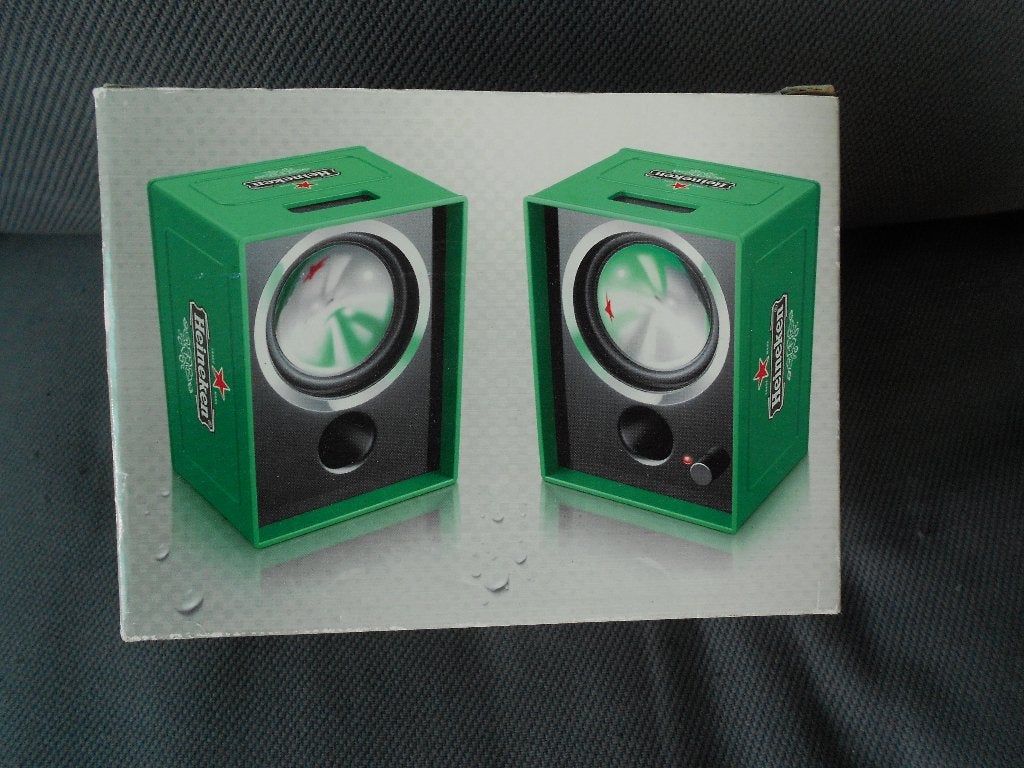 Heineken speakerkratjes speaker kratjes, Verzamelen, Ophalen, Gebruikt, Overige typen, Heineken