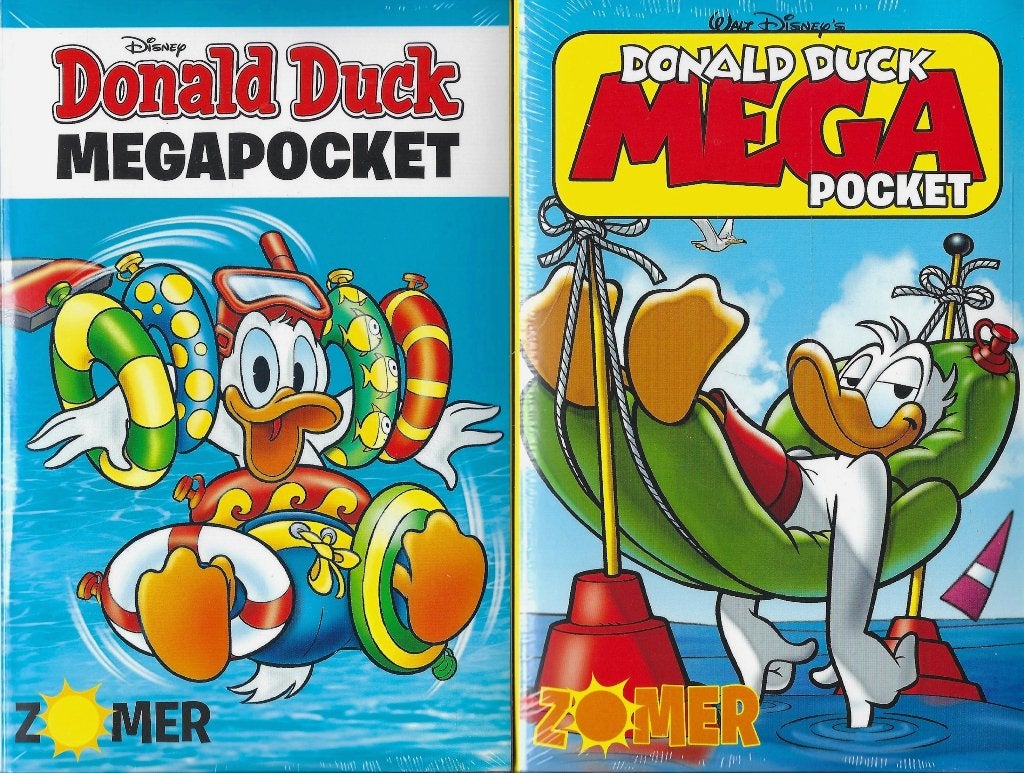 ZES DONALD DUCK WINTER EN ZOMER MEGA POCKETS   ( NIEUW ), Meerdere stripboeken, Ophalen of Verzenden, Nieuw, Donald Duck / Disney
