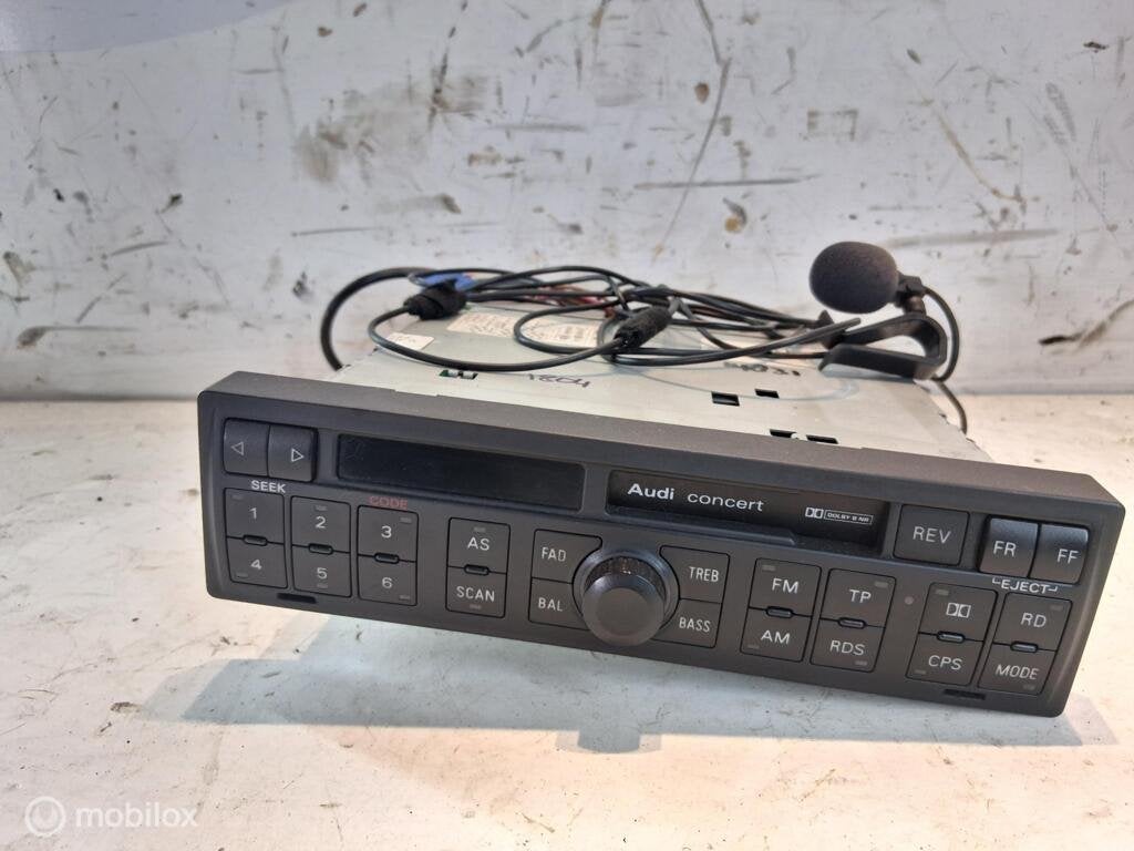 Autoradio Audi TT 8N 1.8 5V ('98-'06) 4B0035186D, Audi, Gebruikt, Audi, Ophalen of Verzenden