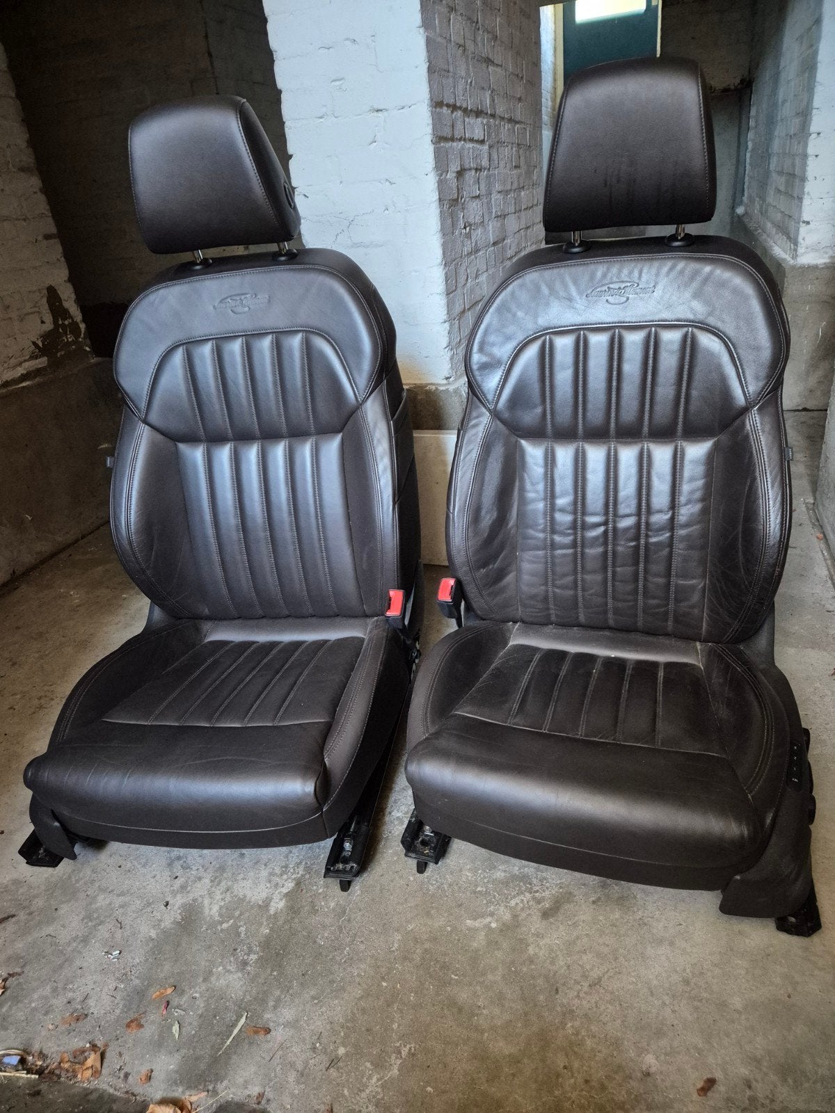 Skoda Superb laurin & klement bruin lederen interieur, Auto-onderdelen, Ophalen, Skoda