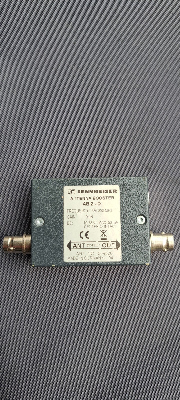 Sennheiser Antenne Booster AB 2-D (786-822 MHz), Ophalen of Verzenden, Antenne