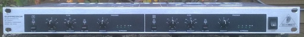 Behringer DE-2000, Suppressor De-Esser, Muziek en Instrumenten, Effecten, Gebruikt, Ophalen of Verzenden, Nb, Nb
