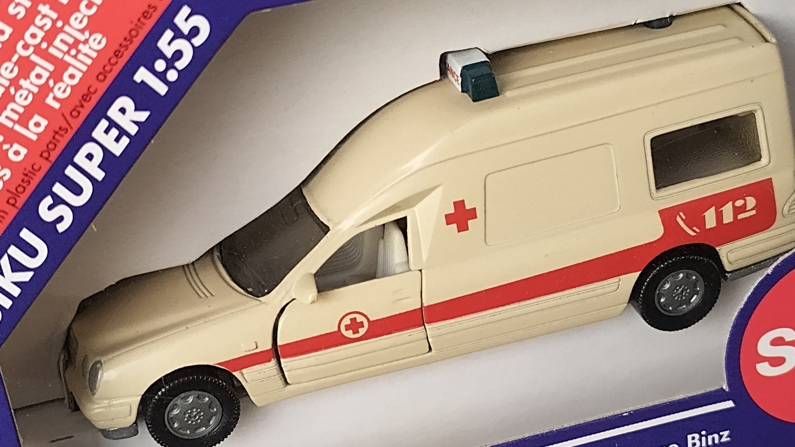 Mercedes Benz Binz Ambulance 144 1;55 Siku 1931 Pol, Auto, Verzenden, Nieuw, Sieper