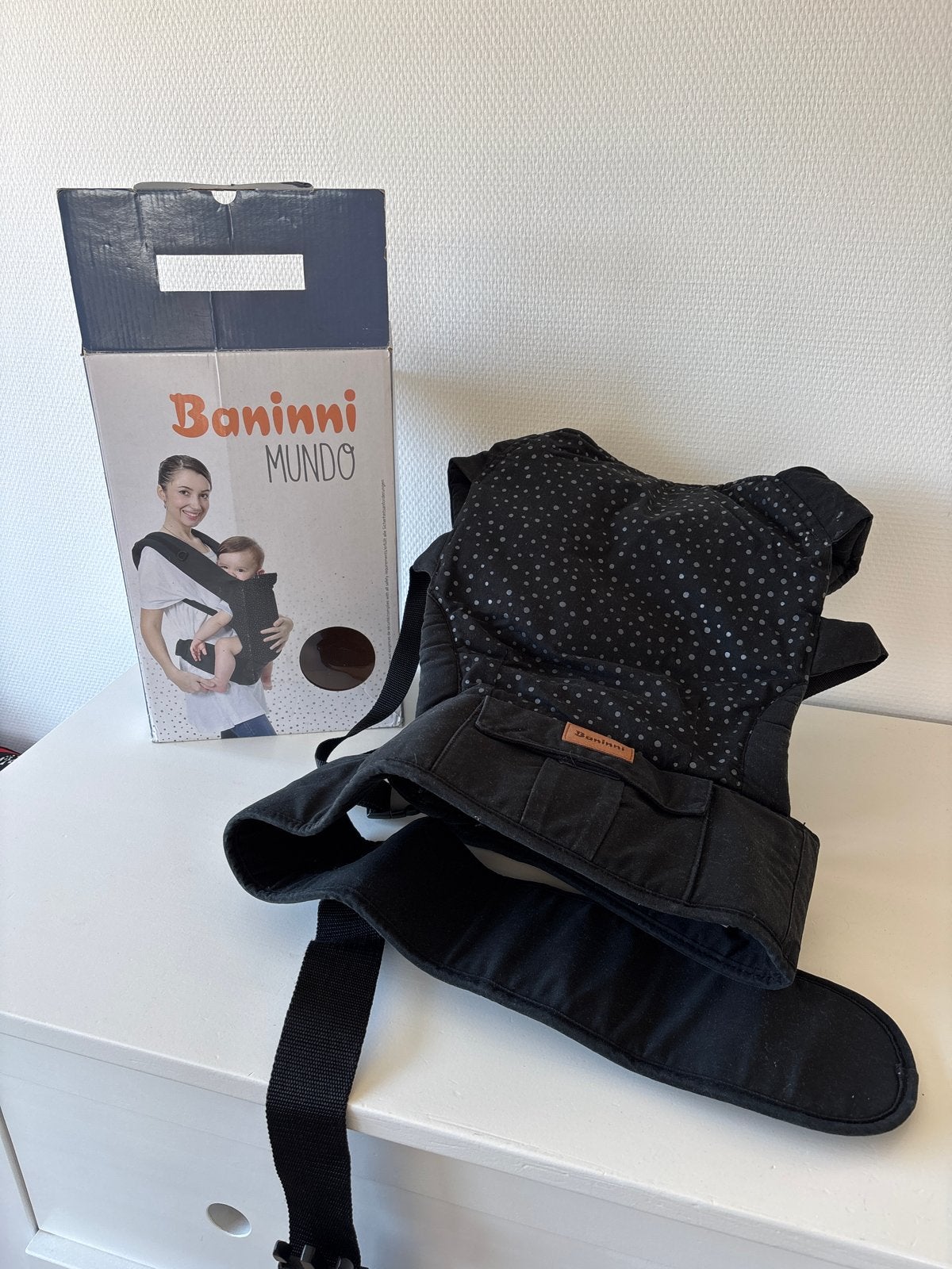 Baninni Mundo Draagzak - Zo goed als nieuw, Overige merken, Buik of Rug, Ophalen of Verzenden, Zo goed als nieuw