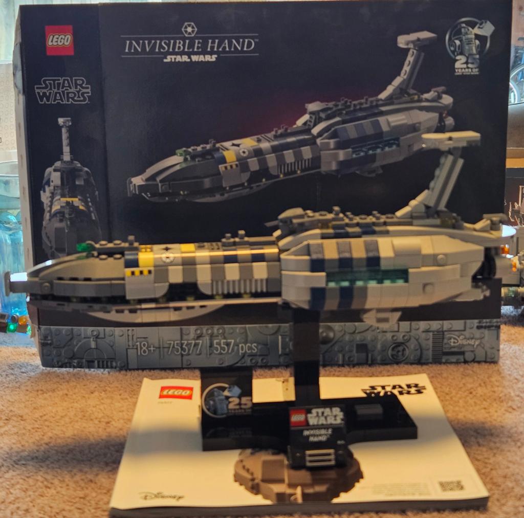 LEGO Star Wars 75377 Invisible Hand - Compleet met doos, Compleet, Star Wars, Lego, Ophalen of Verzenden