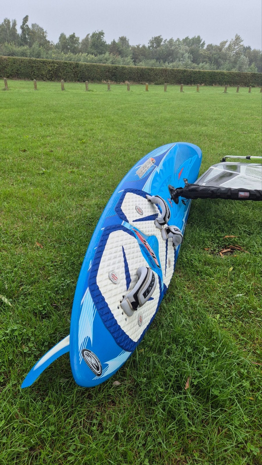 complete Wave set. 2 boards JP 3 zeilen 2 masten Exocet 85L, Ophalen, Gebruikt, 3.5 tot 5 m², Minder dan 250 cm