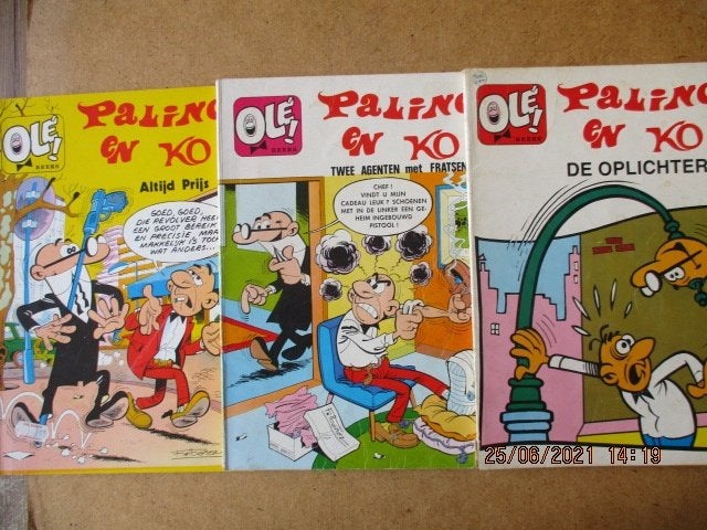 adv3770 paling en ko ole, Eén stripboek, Ophalen, Gelezen